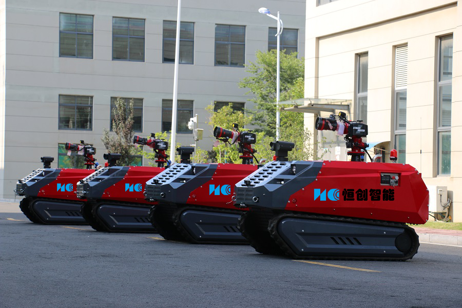 兩驅(qū)消防滅火機(jī)器人
